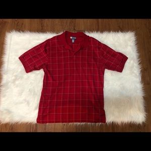 Jos A Bank Lead Better Red Short Sleeve Men’s Lg